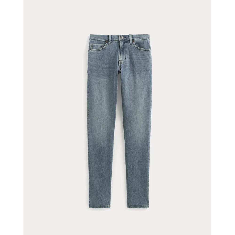 Everlane Men's Selvedge Slim-Fit Jean in Mid Indigo, Size 34x28, Cotton/Denim